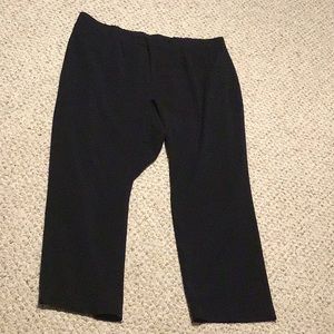 Catherines Black Dress Pants Plus Size 24W.